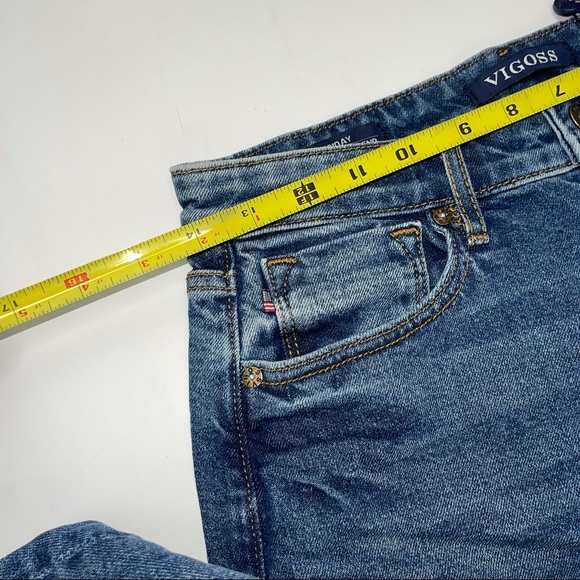 Vigoss Friday Tapered Boyfriend Jeans High Rise 27 - Picture 15 of 16